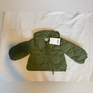 GIULIA COLLARED QUILTED JACKET